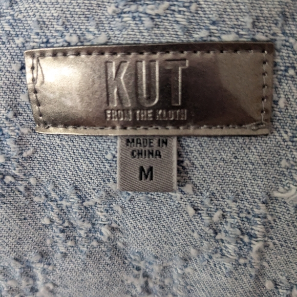 Denim cardigan jacket - Picture 3 of 4